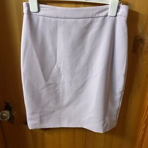 Banana Republic Soft Lavender Pencil Skirt